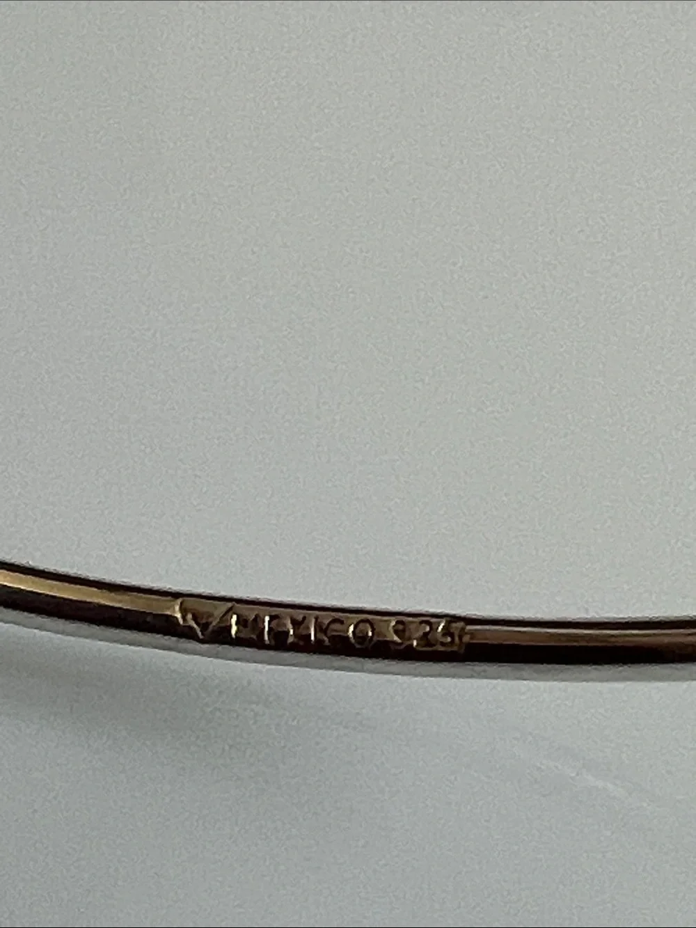 Delicate Silver Heart Open hook Bangle Bracelet for Women